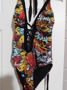 One Piece Swim Suit Ecko Red Line